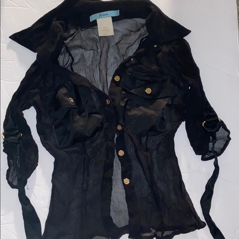 silk Marciano blouse reserved